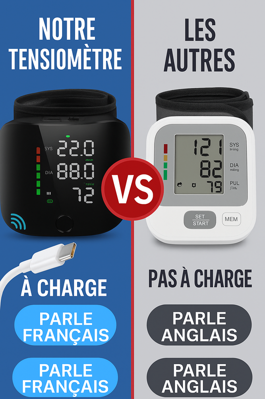 Tensiomètre Intelligent au Poignet - Votre Santé à Portée de Main